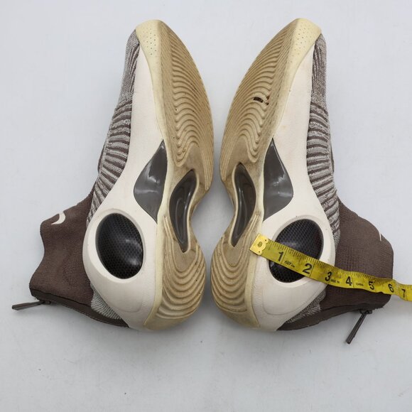 Nike Flight Bonafide Dark Mushroom Men's Size 10.5 Zoom High Top 917742-201 - Picture 6 of 9